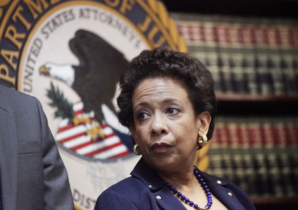 US-Justizministerin Loretta Lynch beschuldigte insgesamt 14 Personen.&nbsp;