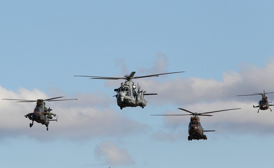 Intervention mit Folgen: Französische Kampfhelikopter 2011.&nbsp;