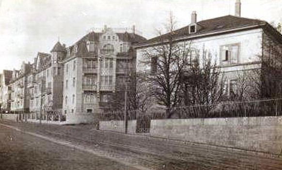Hönggerstrasse 1918.