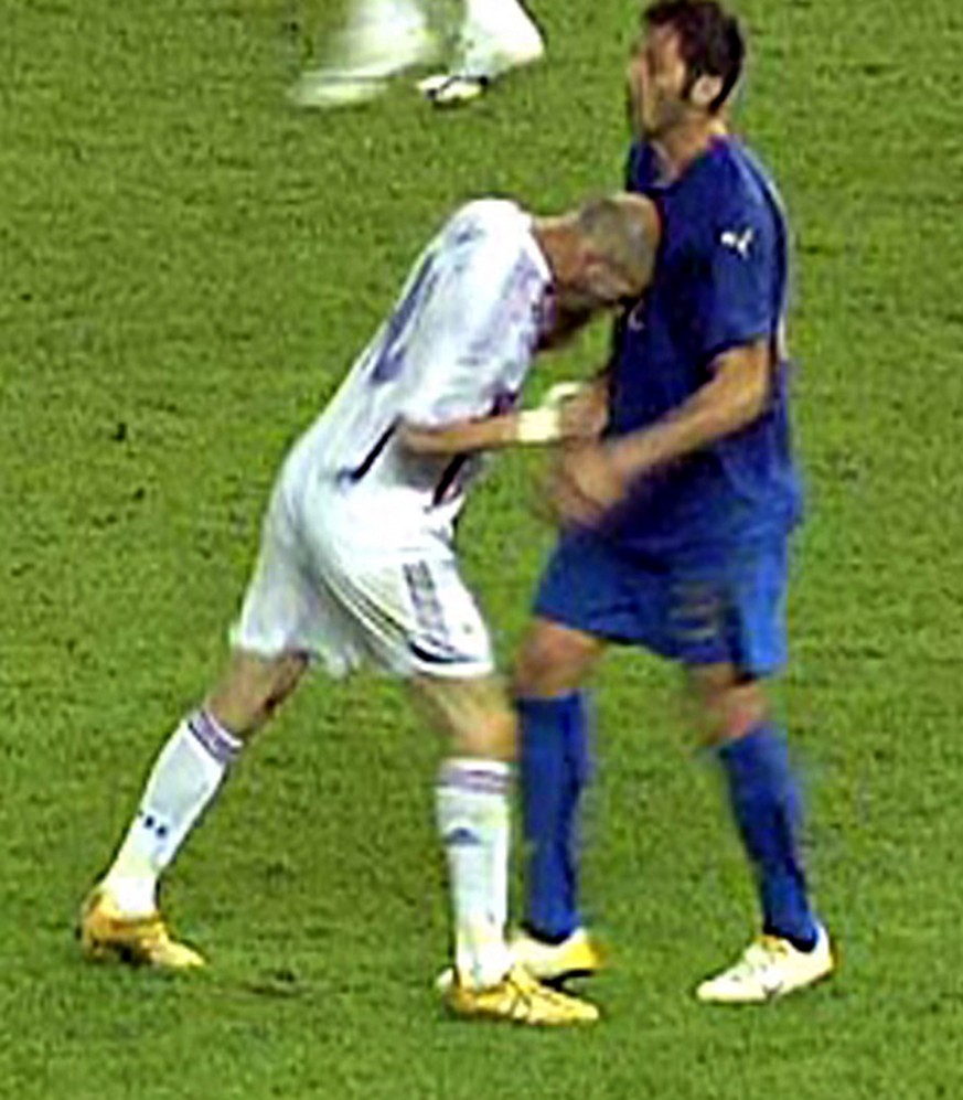 Fussball Wm 2006 Darum Kam Es Zu Zidanes Kopfstoss Gegen Materazzi