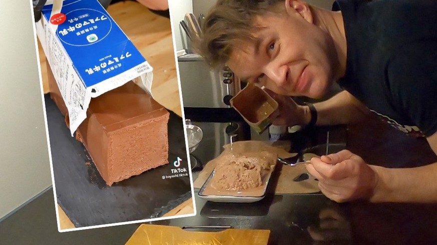 Aus TikTok-Challenge wird Mega-Fail ... Aber Milchkarton-Schoggipudding ist eh doof