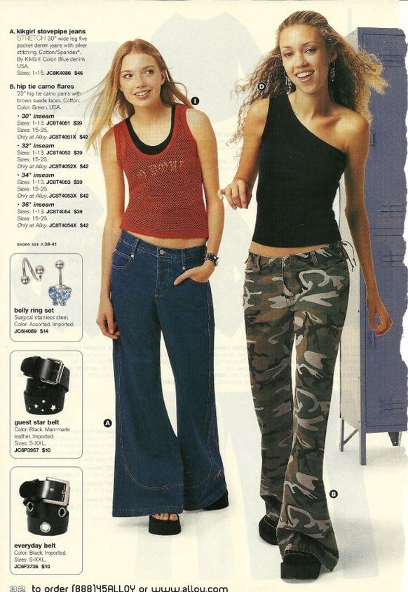Mode der 90er für frauen