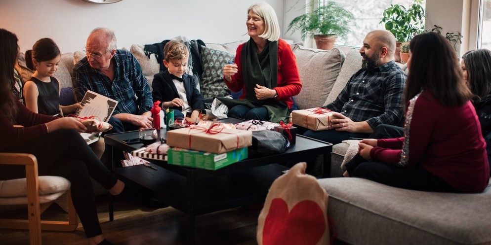 Nicht bei allen Familien sieht es an Weihnachten so friedlich aus.
