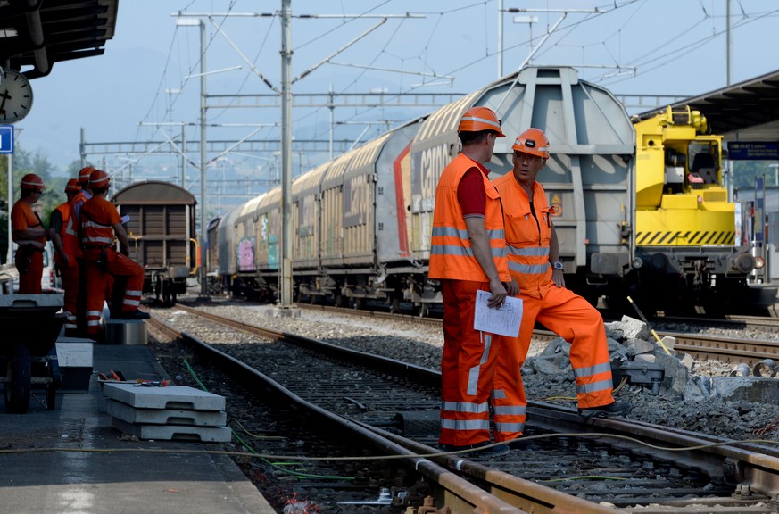 Im Güterverkehr machten die SBB wegen des Streiks der Deutschen viel weniger Umsatz.