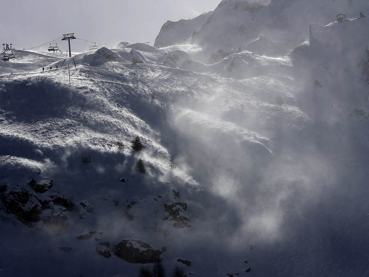 L'avalanche avait un "dénivelé de 1.600" m et "une largeur de 500 m", selon un communiqué de la préfecture (image symbolique).