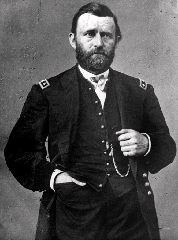 Lt. General Ulysses S. Grant poses for Mathew B. Brady in this 1864 photo. History&#039;s slant that he was a war-winning general but a failed president is undergoing revision in a biography by politi ...