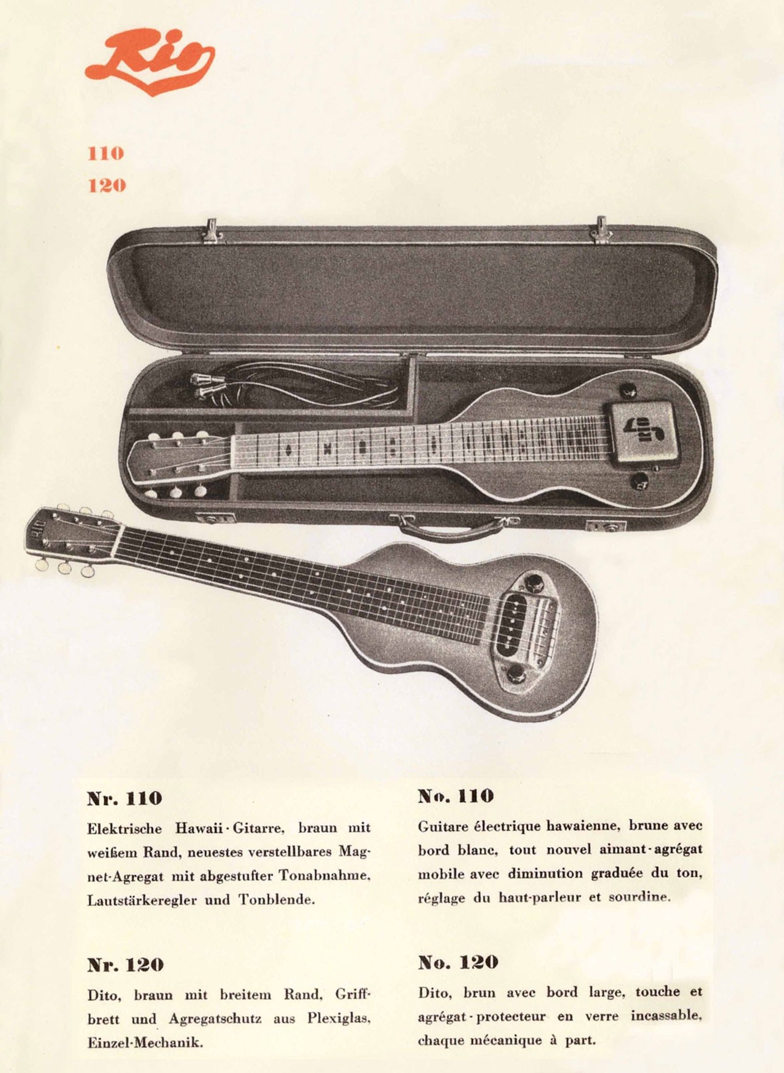 Prospekt für Riogitarren von 1949.
https://www.riogitarren.ch/