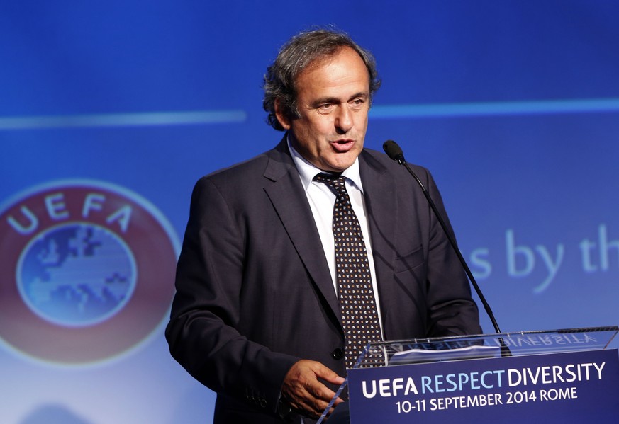 Michel Platini bleibt weiter an der Spitze der UEFA.