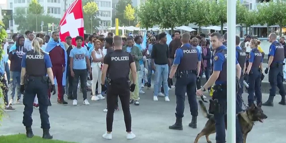 Bei einer Demonstration beim Glattpark in Opfikon ist es am Samstagabend zu einer gewaltsamen Auseinandersetzung gekommen. Hunderte Personen waren beteiligt, dutzende mussten verletzt ins Spital. Die  ...