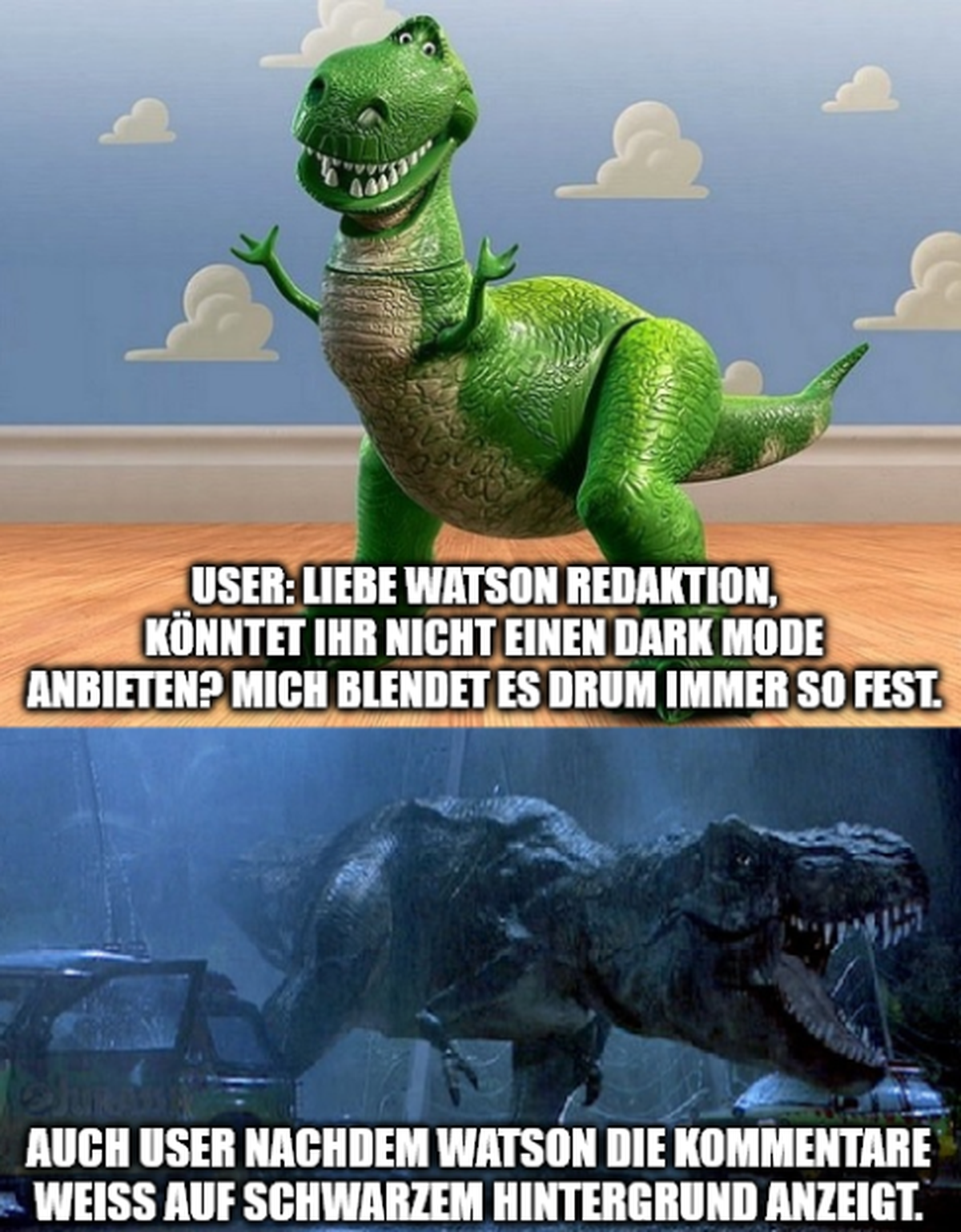 Picdump 210 – (fast) unendlich viele Memes ...\n Wie man's macht, ist's nicht recht.