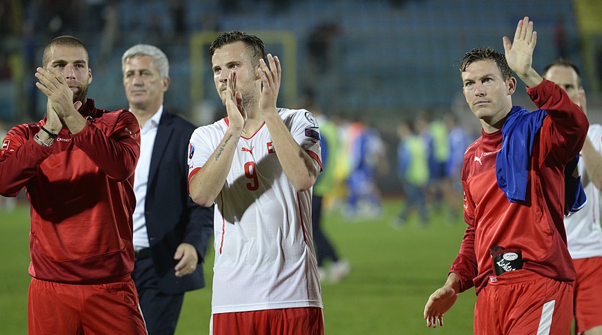 Bei Vladimir Petkovic und seiner Mannschaft kommt nach dem Pflichtsieg in San Marino keine Jubelstimmung auf.