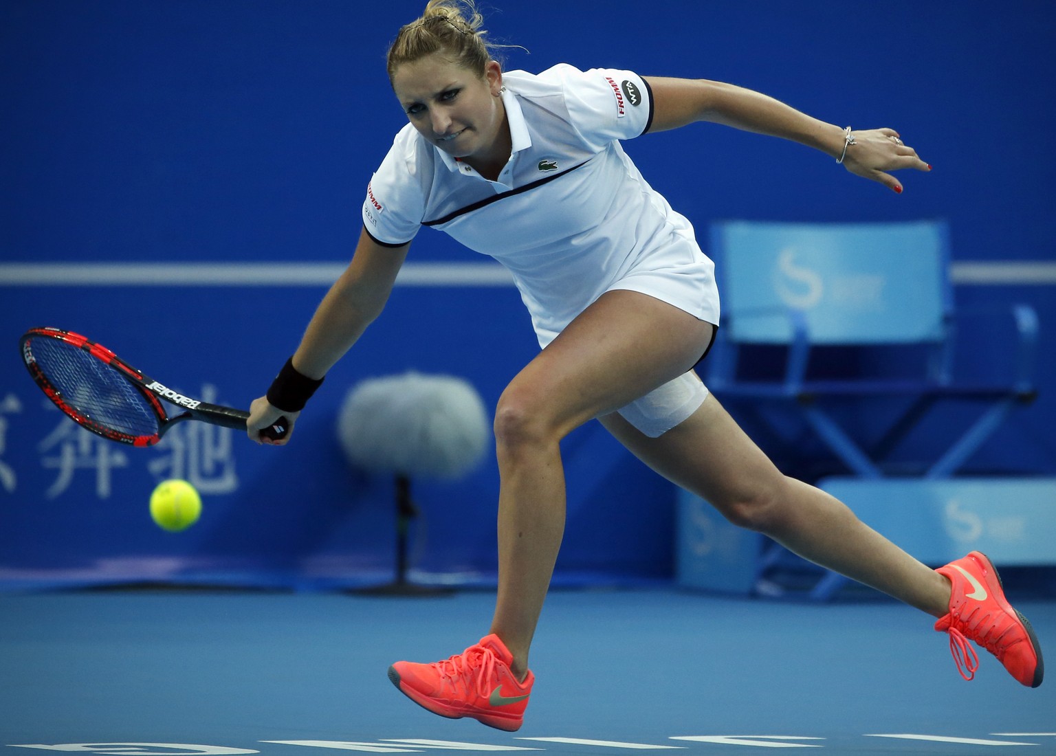 Timea Bacsinszky spurtete dieses Jahr in die Top-Ten der WTA-Weltrangliste.