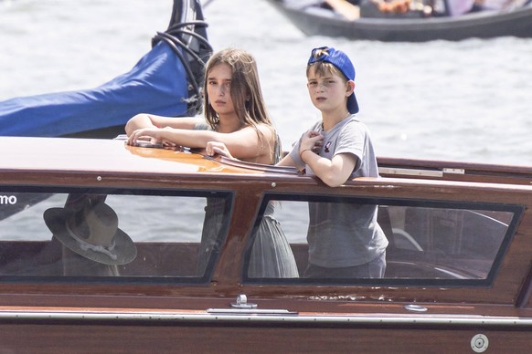 Ivanka Trump And Family Arrive At Their Hotel - Venice Please hide children s faces prior to the publication - Jared Kushner and wife Ivanka Trump with their kids Arabella Rose, Joseph Frederick arriv ...