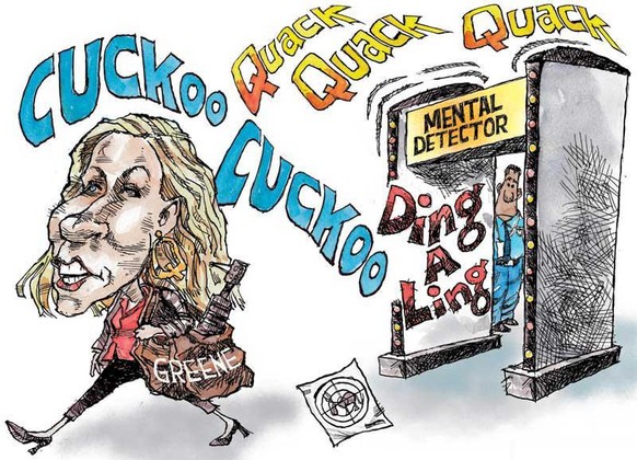 Republikaner wollen QAnon-Anhängerin im Kongress nicht abstrafen\nAus irgend einem Grund gibt es ja Blondinenwitze.