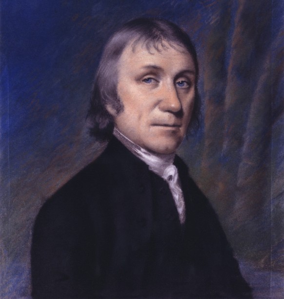 Joseph Priestley (1733&nbsp;- 1804),&nbsp;englisch-amerikanischer Theologe des Unitarismus, Philosoph, Physiker&nbsp;Chemiker&nbsp;und Entdecker von Sauerstoff.