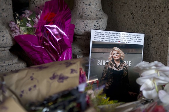 Erinnerungen an die US-Entertainerin Joan Rivers.