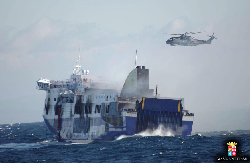 Soll am Freitag im Hafen der süditalienischen Stadt Brindisi eintreffen: «Norman Atlantic».