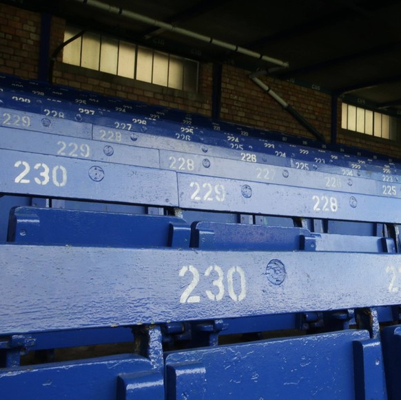 3rd May 2025 Goodison Park, Liverpool, England Premier League Football, Everton versus Ipswich Town seating in the Bullens Road stand PUBLICATIONxNOTxINxUK ActionPlus12781147 DavidxBlunsden