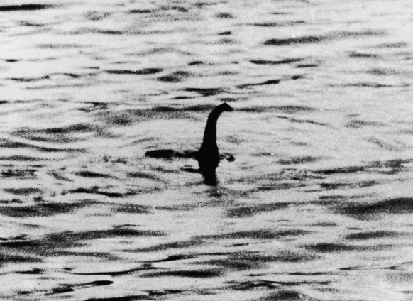 A view of the Loch Ness Monster, near Inverness, Scotland, April 19, 1934. The photograph, one of two pictures known as the &#039;surgeon&#039;s photographs,&#039; was allegedly taken by Colonel Rober ...