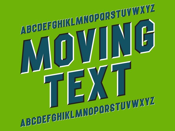 Moving Text