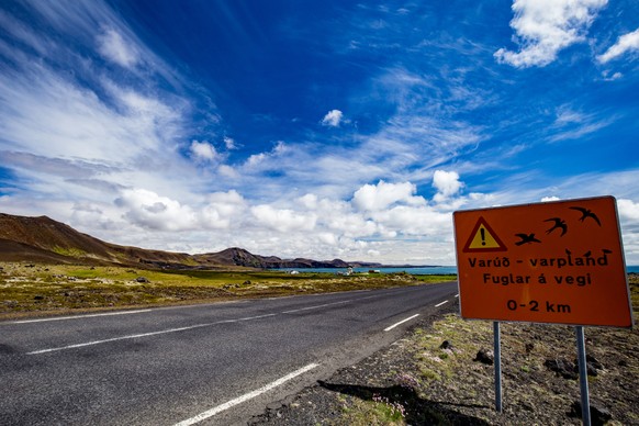 Eine Strasse in Island