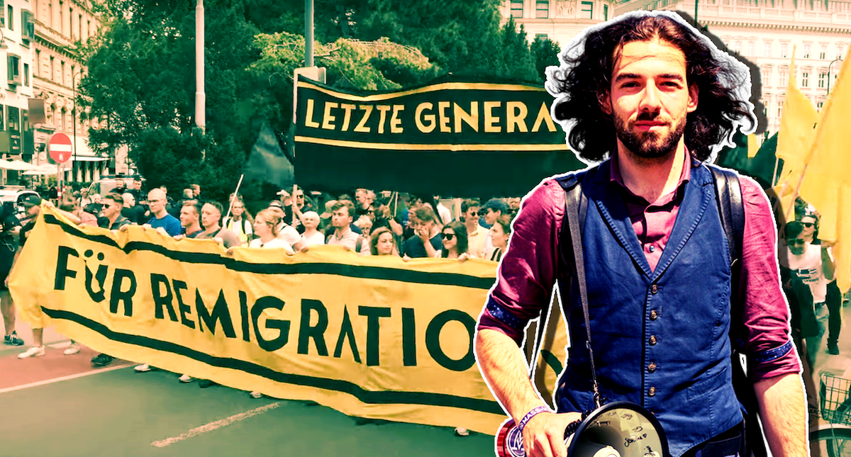 Nicolas Rimoldi était présent à une manifestation d'extrême-droite.