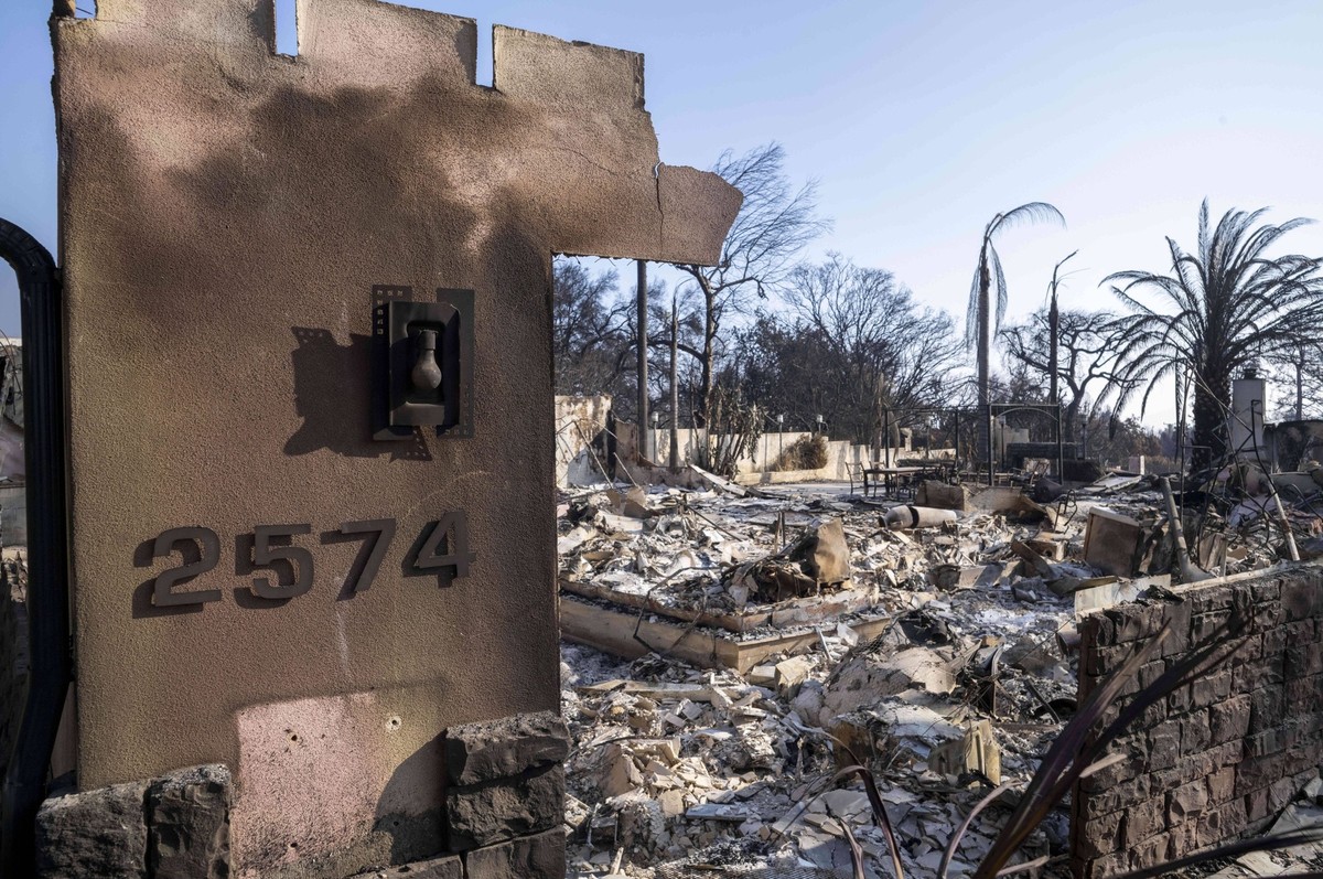 Los Angeles après les incendies.
