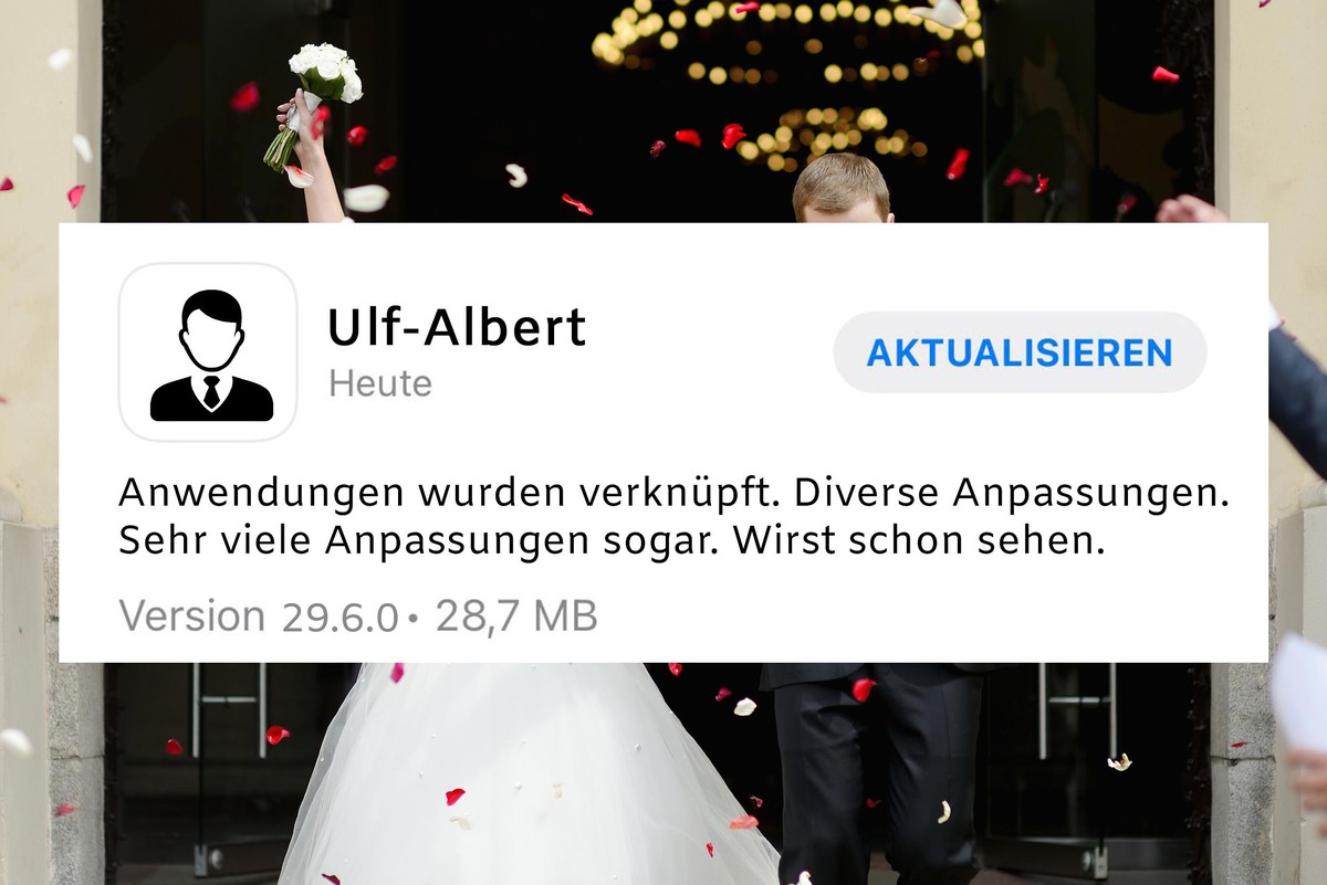 Unser Leben als Smartphone-Updates
