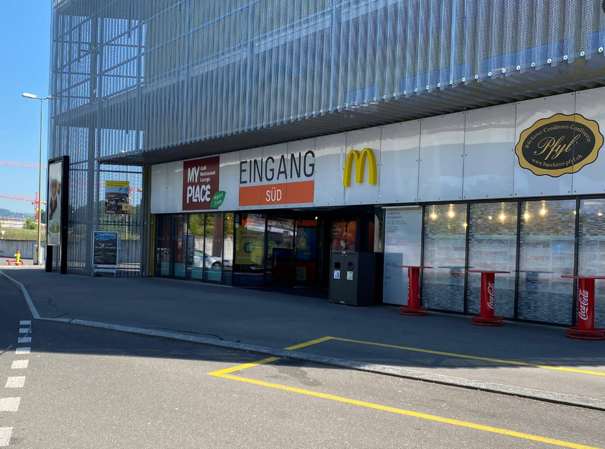 Im McDonald's My Stop in Affoltern am Albis gibt es den teuersten Cheeseburger der Schweiz.