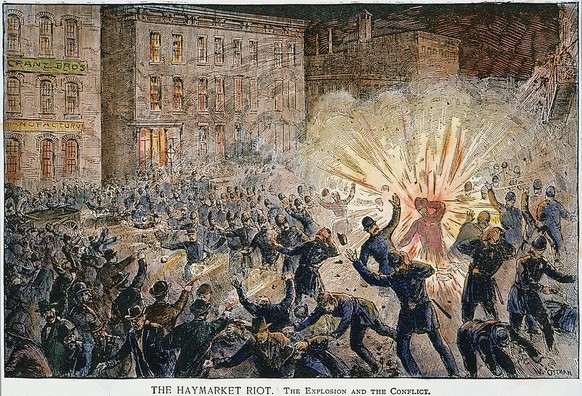 Haymarket Riot, Chicago 1886