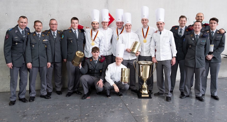 Ausgezeichnete Schweizer Armeeköche: Das Swiss Armed Forces Culinary Team (SACT) ist dem Ausbildungszentrum Verpflegung in Thun unterstellt.