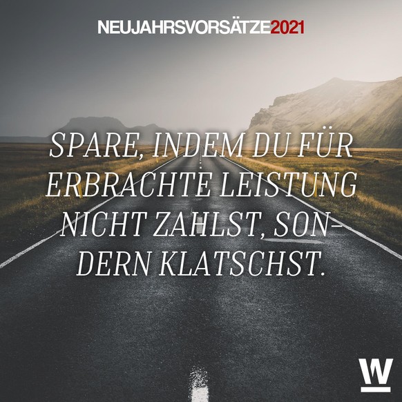 Jahresvorsätze 2021 lustig ironisch Motivation Inspiration Bilder Spass Neujahr Silvester 2020 31. Dezember