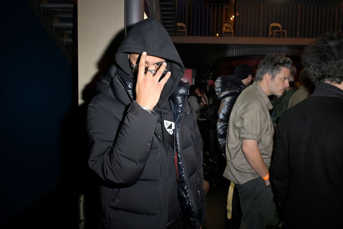 Freeze Corleone assiste à l'after party de 21 Savage après son concert pour la première fois au Zenith de Paris, le 14 novembre 2023 à Paris.