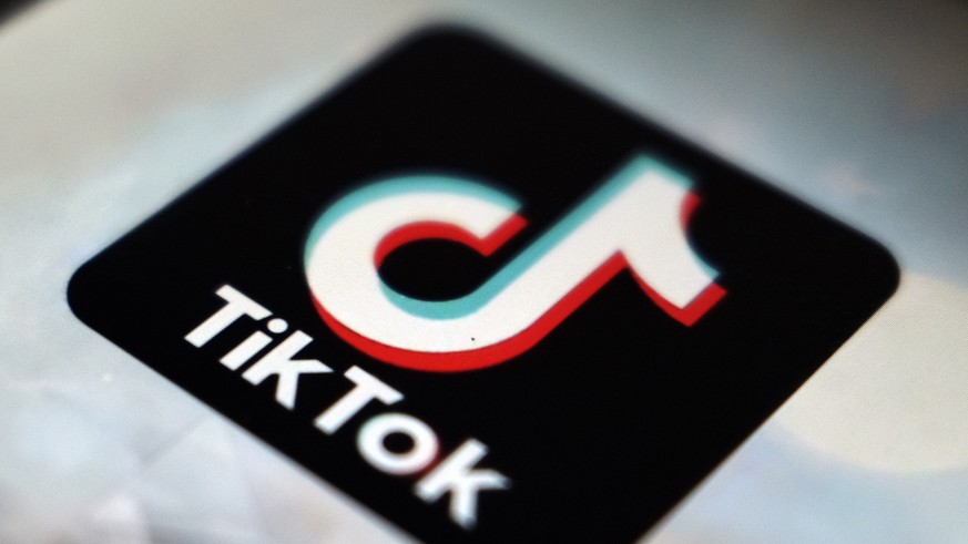 FILE - The TikTok app logo is pictured in Tokyo, Sept. 28, 2020. TikTok is planning to operate its own warehouses in the U.S., a move that will deepen the social media company&#039;s foray into e-comm ...