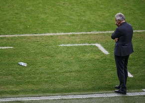 ... Vahid Halilhodzic nach dem bitteren WM-Aus Algeriens gegen Deutschland.