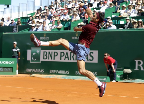 In Monte Carlo machte Federers Rücken mit.