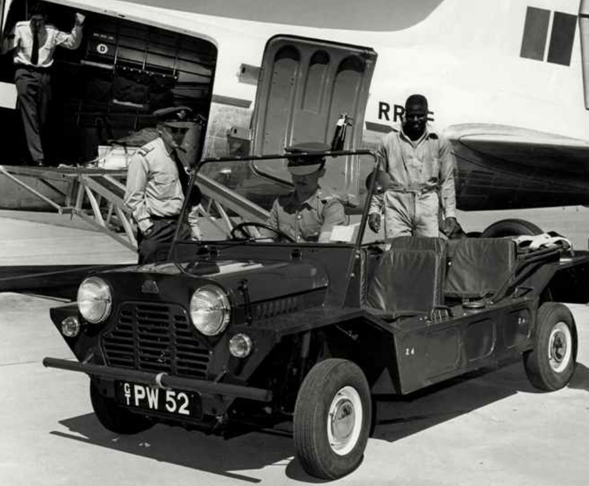 mini moke mini jeep grossbritannien auto automobil history https://mokeinternational.com/heritage/