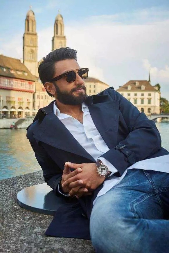 Bollywoodstar Ranveer Singh en Suisse 2017 https://www.instagram.com/ranveersingh/