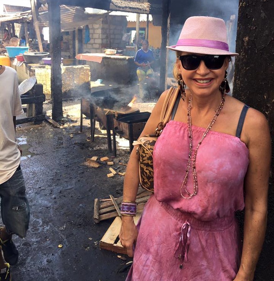 «Heute ging es mal in die Slums nach Cartagena»: Carmen Geiss grüsst aus dem Urlaub