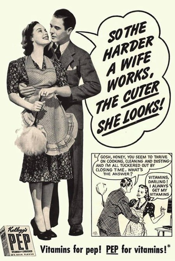 vintage sexist werbung