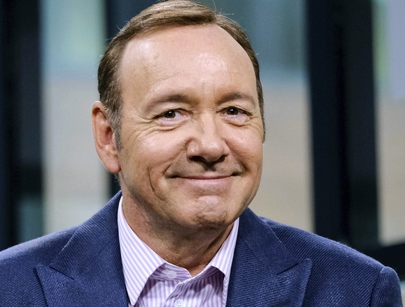 FILE - In this May 24, 2017 file photo, Kevin Spacey participates in the speaker series in New York. Lawyers for Spacey are asking a judge to excuse the actor from a Jan. 7, 2019 hearing in Nantucket, ...