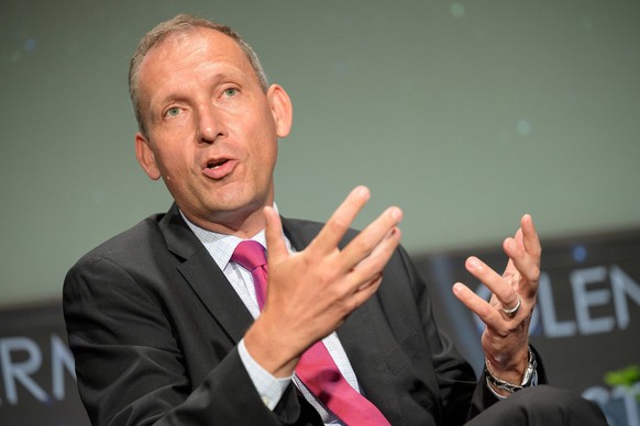 NASA Associate Administrator for Science Thomas Zurbuchen answers a reporter s question during a media gaggle, on Wednesday, June 2, 2021, at NASA Headquarters Mary W. Jackson Building in Washington.  ...