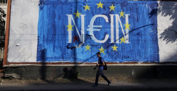 Bei den Griechen wächst die Anti-Euro-Stimmung.