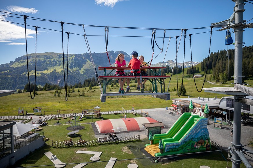 Rauszeit Spielplätze mit Aussicht Prodalp Flumserberge