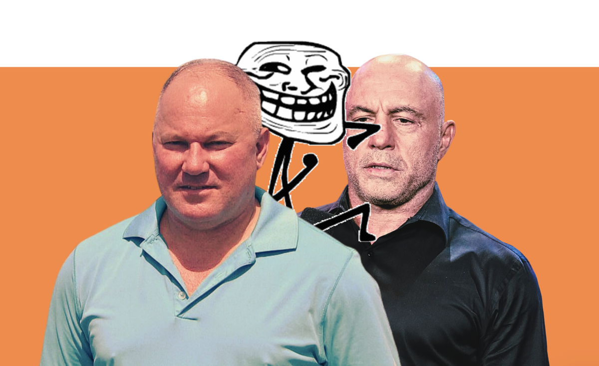 Joe Rogan se fait écraser par un podcast de gauche.