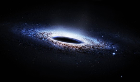 schwarzes Loch black hole shutterstock