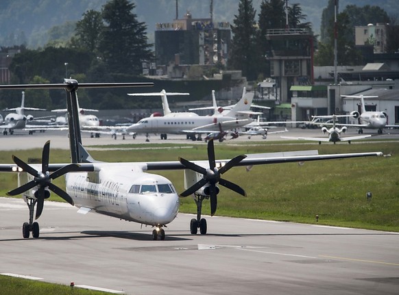 Der Kanton Tessin soll seine Beteiligung am Flughafen Lugano erhöhen. Doch die &quot;Bewegung für den Sozialismus&quot; hat bereits das Referendum angekündigt (Archivbild).