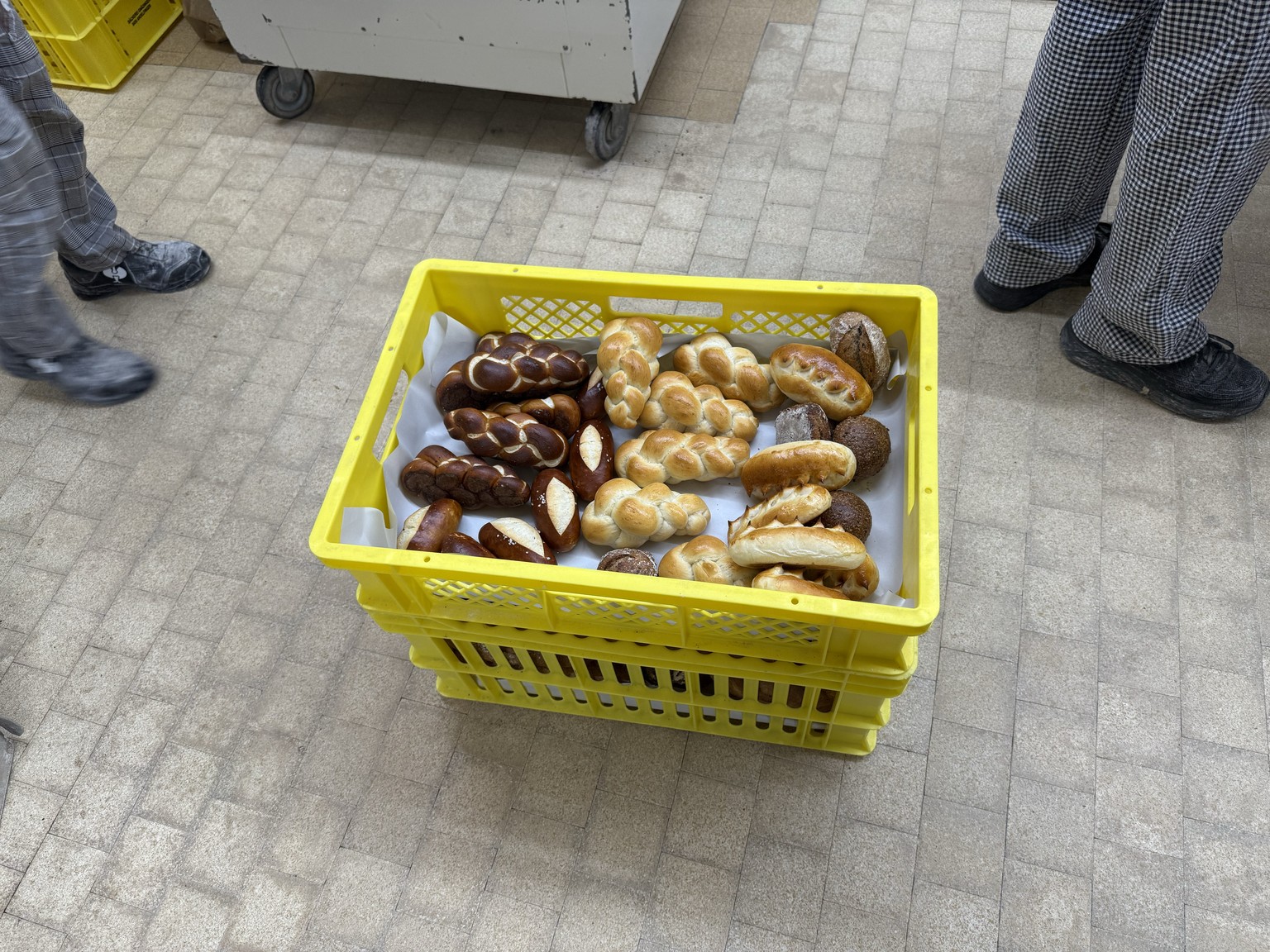 Die Zöpfli sind bereit zur Lieferung