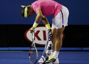 Rafael Nadal ging im Spiel gegen Smyczek an seine körperlichen Grenzen.