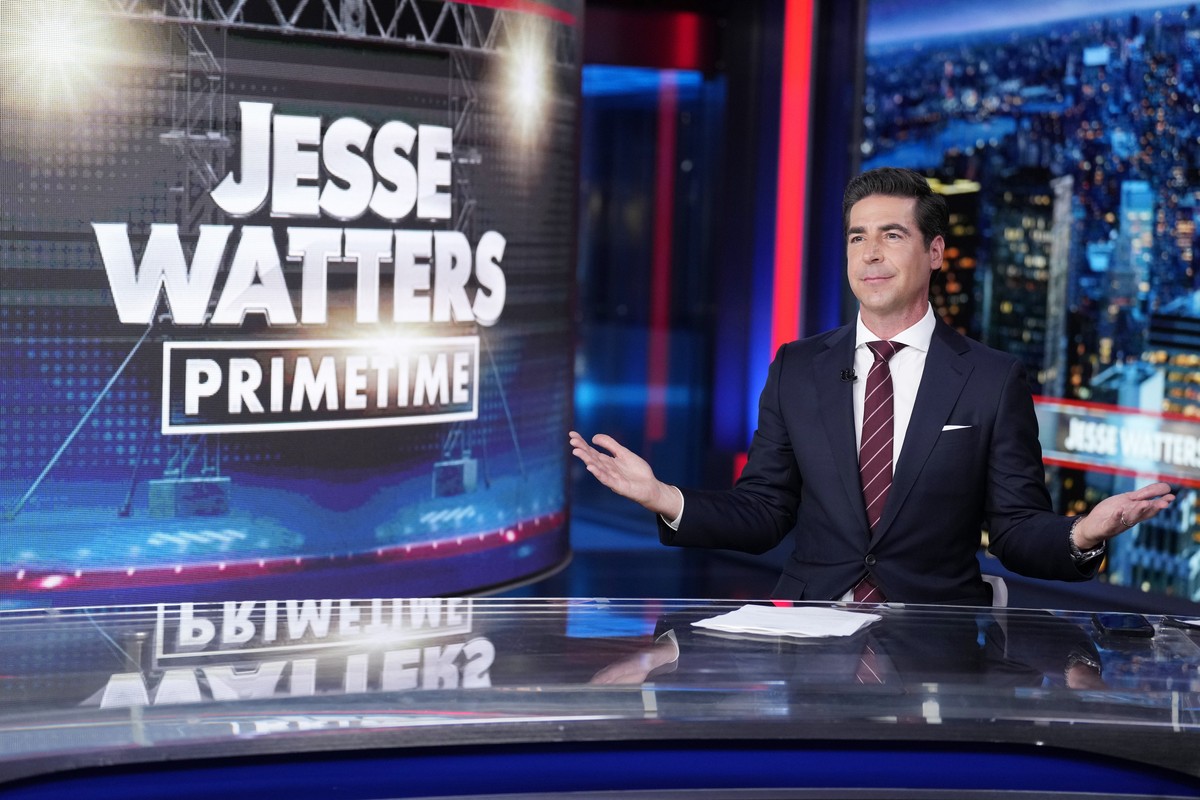Jesse Watters appears during his debut 8 p.m. EDT time slot on "Jesse Watters Primetime" on Monday, July 17, 2023, in New York. (Photo by Charles Sykes/Invision/AP)
Jesse Watters
